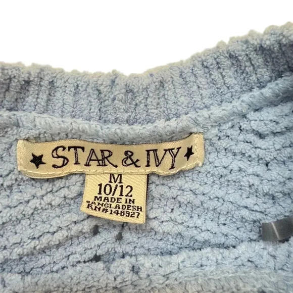 Star & Ivy Girls Multicolor Chevron Knit Sweater Size 10-12 Casual - Picture 2 of 6